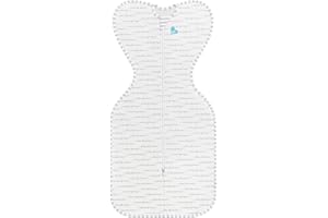 Love To Dream Swaddle Up, Taille M 6-8,5 kg - Dreamer, Coupe ajustée, favorise Un Sommeil sain, 1,0 Tog - 20-24 °C, Coton Lavable en Machine et Double Fermeture éclair