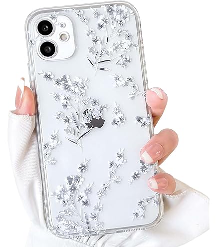 Xylota Beschermhoesje voor iPhone 17 Pro, zomer, esthetische bloemen