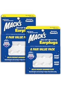 Mack's Tappi Per Orecchie In Silicone Morbido 12 Paia 1 Confezione Genitori 24 X Protezione Per Ludit 49304935 - Foto 5