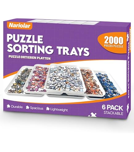 Nariolar Tapis De Puzzle 2 Pièces En Caoutchouc Et Feutre - Pour Puzzles 500 à 1500 Pièces