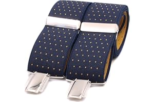 EL MONO CON PAJARITA Bretelle da uomo fatte a mano. Bretelle da uomo con 3 clip extra resistenti. Bretelle elastiche da uomo originali, eleganti e resistenti.