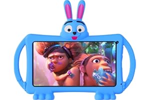 TJD Kids Tablet 10.1 Inch,Android 11 Tablet for Kids,32GB ROM, Dual Camera,5000mAh Battery,WIFI, Bluetooth,Parental Control Children Tablet with Kid-Proof Case(Blue)