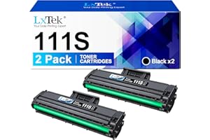 ‎LXTEK LxTek MLT-D111S Toner Kompatibel für Samsung MLT-D111S MLT-D111L D111S D111L für Samsung Xpress M2070 M2070W M2070FW M2026W M2026 M2020 M2022W M2022 M2020W M2070F (Schwarz, 2er-Pack)