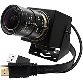 Svpro HDMI Camera USB Zoom 4K 60fps USB3.0 Manual Focus Webcam with 0.3-12mm Optical Zoom Lens Industrial HD Camera 8MP H.264
