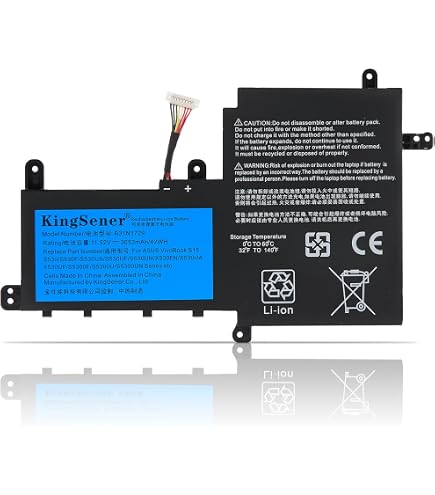 Batteria Ricambio Per ASUS VivoBook S15/X530/K530FN - B31N1729, 11.52V 42Wh, Li-ion, Garanzia 12 Mesi