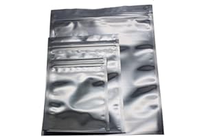 MZMing [60 Pieza Bolsa Antiestática -Tamaño Mixto (8x13cm /10x16cm/15x20cm) Blindaje Antiestático ESD Cremallera Resellable Bolso para SSD HDD y Dispositivo Electrónico