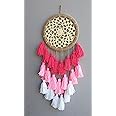 Wool Kavya Craft Present Crotches Pink Dream Catcher Wall Hanging For Home Decoration Craft Material