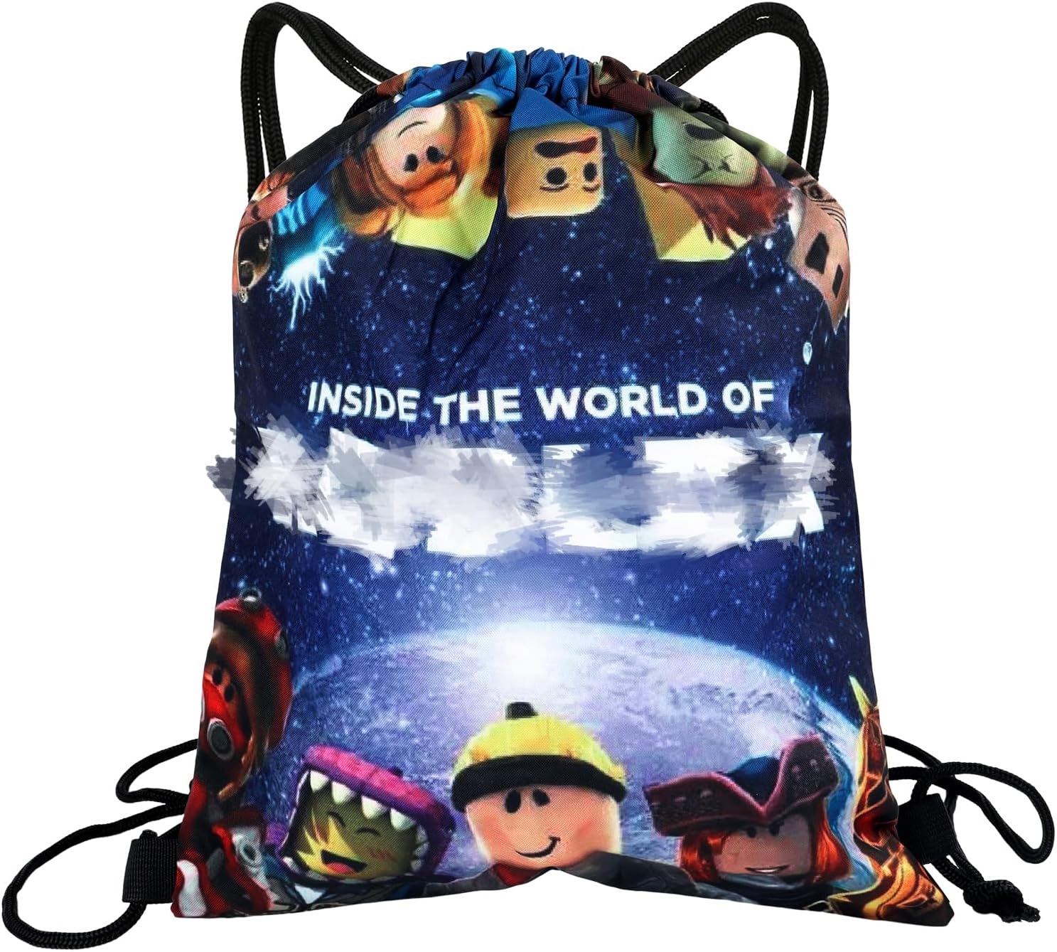 NTGFU Gamer Drawstring Bags, Swimming Bags for Kids, Waterproof Gym Bag for Kids Adults Teenagers School Sports Travel