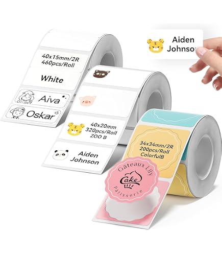NiiMbot Etiquetas Térmicas Para Impressora Niimbot B21/b1, Papel De NiiMbot Etiquetas Térmicas Para Impressora Niimbot B21/b1, Papel De