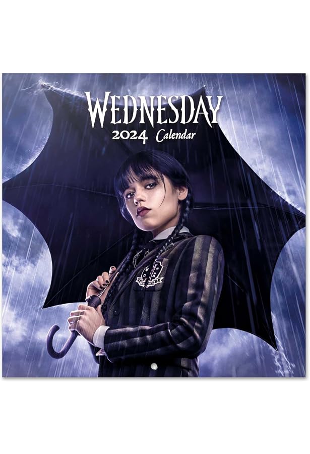 Jenna Ortega Calendar 2024 - Wednesday : Ortega, Jenna, Addams, Wednesday,  Accessories, Gifts and: Amazon.co.uk: Books