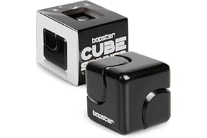 BOPSTER Anti Stress Fidget Spinner en Métal Hand Spinner Jouets de Bureau Jouets Sensoriels Soulagement Anti Stress Adulte, Anti Stress Enfant Fidget Toy TDAH ADD Autisme - Noir/Bleu