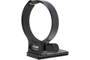 Hersmay 80 mm Stativschelle Tripod Mount Ring für Nikkor Z 180–600 mm f/5.6–6.3 VR Objektivstativ, Halsband, Kameralinse, Stativringadapter
