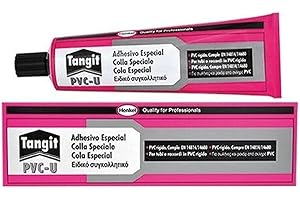 Tangit Kleber schnell A Stecker für Röhren und Verbindungsstücken Pvc, Dachrinnen und andere Kunststoffe.