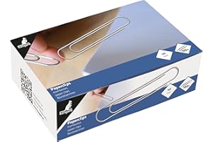 Kangaro K-10050 - Graffette rotonde, 50 mm, confezione da 100 pezzi, zincate