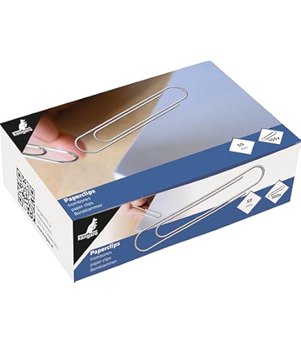 Graffette Appuntite WEDO 26mm - Confezione Da 100 Pezzi, Zincate