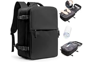 BJLFS Próżniowy Plecak Bagaż Podręczny Samolot Ryanair 40x20x25 Plecak z pompą Bagaż Podręczny Damski Próżniowy Plecak Podróżny z uszczelnionym systemem kompresji do podróży