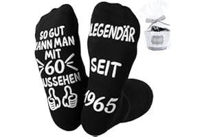 Belillpipi 50 60 40 30 70 80 18 Geburtstag Mann Frau Geschenke für Männer Frauen,Lustige Socken Geburtstagsgeschenk für Jungen Mädchen