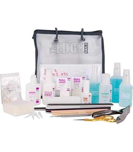 The Edge Nail Silk Wrap Set – Nagelverstärkung Mit Seidengewebe & Harz
