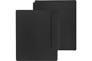 ZhaoCo Fodral för reMarkable Paper Pure 10,3" 2026 (RM12A), Svart | Bokfodral i PU-läder för reMarkable Paper Pure, Slimt och lätt, med magnetiskt pennspänne och Auto Wake/Sleep