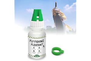 WEILAOK Gink Dry Fly Floatant, Fly Fishing, Fly Fishing Accessories, fly fishing Floater Simply Shakes to Create a Hydrophobic Powder Coating on dry Flies. Restores Wet Flies to a Dry, High-Floating State