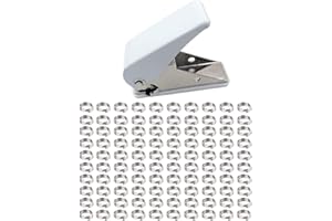 WLHGH Dart Flight Puncher mit 100 Federringen - Lochwerkzeug für Dart Flights, Standard Zubehör