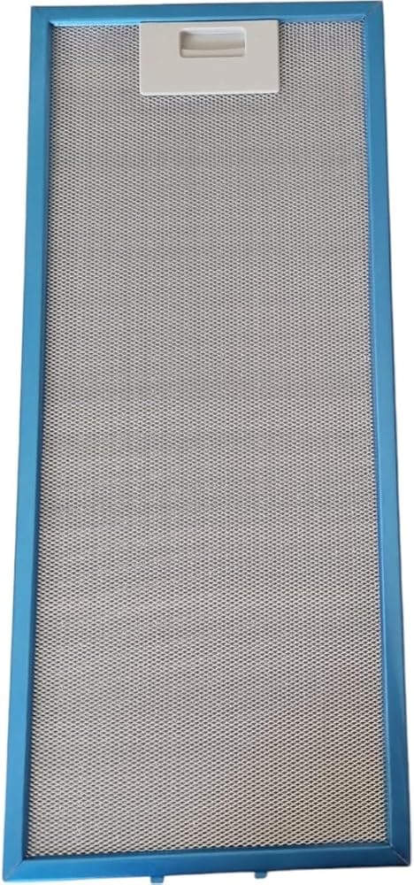Hgnm E-Trading Arçelik P180 Yi 20,5x47,6 cm Metal Yağ Filtresi - Davlumbaz Aspiratör Filtresi 475x205 mm 8906510200, 9190602001 E27