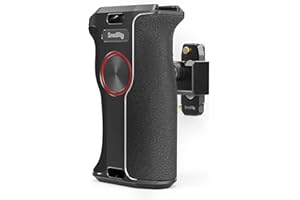 SMALLRIG Maniglia NATO Rotante (Lato Sinistro), Impugnatura a Sgancio Rapido per Kit Gabbia Fotocamera DLSR, con Binario NATO Integrato - 3260