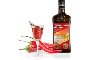 Vecchio Amaro del Capo Red Hot Edition bottiglia da 1 litro - Amaro al Peperoncino
