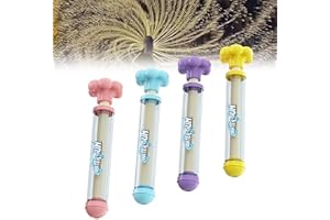 JIAHUADE 4 Piezas Pistola de Agua para Fuegos Artificiales,Romántica Pistola Aguas,Juguete romántico en Estilo de Fuegos Artificiales,Juguete Pistolas de Agua Niños,para niños al Aire Libre,Piscina,Playa