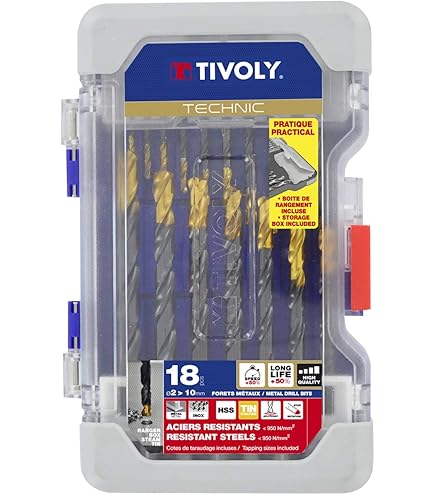 25 Piece Grip Box Cobalt Metal Drill Set