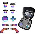 Thumbsticks D-pads Paddles Trigger Buttons Replacement for Elite Series 2 Model1797 & Elite Series 2 Core Controllers (10 IN 1 Rainbow)