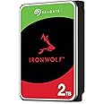 Seagate IronWolf, 2 TB, Enterprise Internal NAS HDD – CMR 3.5 Inch, SATA 6 Gb/s, 5900 RPM, 256 MB Cache for RAID NAS (ST2000NT003)