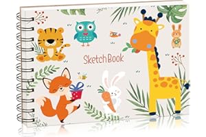 XREE Cuaderno de dibujo para niños, tamaño A5, 140 g/m², papel grueso, en blanco, para artistas profesionales, entusiastas de la pintura (60 hojas/120 páginas)