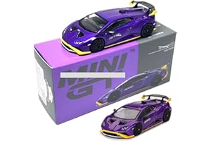 HTLNUZD 1/64 Racing Car for Lamborghini Huracan STO 746 Die Cast Vehicle Adult Diecast Metal Model