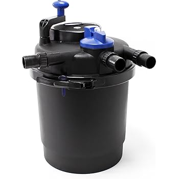 Koi Teich Filter UVC Kerry Electronics KER10000 Bio Druckfilter mit 18W