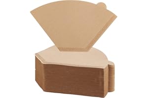 YOOSSO 200 filtri per caffè, a forma di U #2 sacchetti filtranti per caffè, per la casa, l'ufficio, filtro a mano (2-6 tazze)