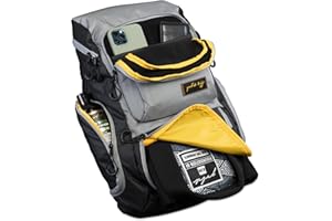 Gold BJJ Jiu Jitsu Rucksack – robuster Turnbeutel mit wasserdichter Gi Pocket