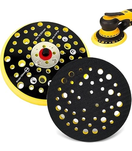 Tampon d'interface Interface Mousse Souple 150mm Plateau de Ponçage trous Mirka