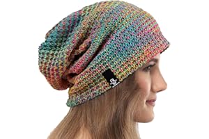VECRY Donne Slouchy Berretti Maglia Berretto Costine Baggy Zucchetto Estivo Invernale Cappello