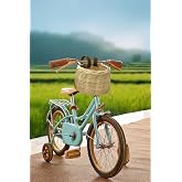 &Ccedil;ıt&ccedil;ıtlı Askı Detaylı El Yapımı Rattan Sepet - Bisiklet &amp; Scooter Sepeti