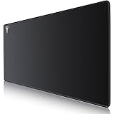 Tapis de Souris XXL, 900x400x4mm Gaming Mouse Pad pour PC, Grand Tapis de Bureau, Bords Cousus Antidérapants, Imperméables, L