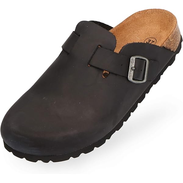 BOnova Wesel Suède Clogs - Premium Pantoffels Dames & Heren Met Kurkvoetbed