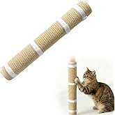Cat Scratcher Sofa, Scratching Mat for Cats, Sisal Sofa Protector, Self-Adhesive, Easy Installation, Protects Table Legs from