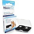 Sea-band Anti-Nausea Acupressure Wristband for Motion & Morning Sickness, 1 Pair, Black