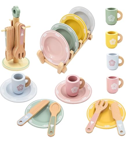 Ecoiffier Plateau Dinette 35 Pièces 4 Personnes 26,5cm Dès 18 Mois Fabriqué France