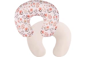 Winmany Confezione da 2 federe rimovibili per cuscino per allattamento al seno, per ragazzi e ragazze comode traspiranti e lavabili 57,1 x 45,7 cm