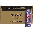 Nescafe Mocha Iced Coffee On-the-go 225ml, 12 Cans