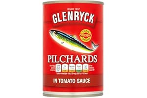 MY AFRICA CARIBBEAN Glenryck Pilchards in Tomato Sauce 400g Box of 12