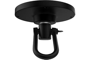 RDX Speed Bag Speedball Swivel, Heavy Duty 360 Multi Direction, Powder Coated Iron Mount Hook for Ceiling and Platform, Boxing Punching Training MMA Muay Thai Equipment Accessories Hanger with Screws