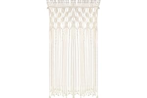 lalago Makrama, tkany dywan ścienny, zasłona na drzwi, styl boho, dekoracja ścienna, gobelin do pokoju, tło (74 x 203 cm)